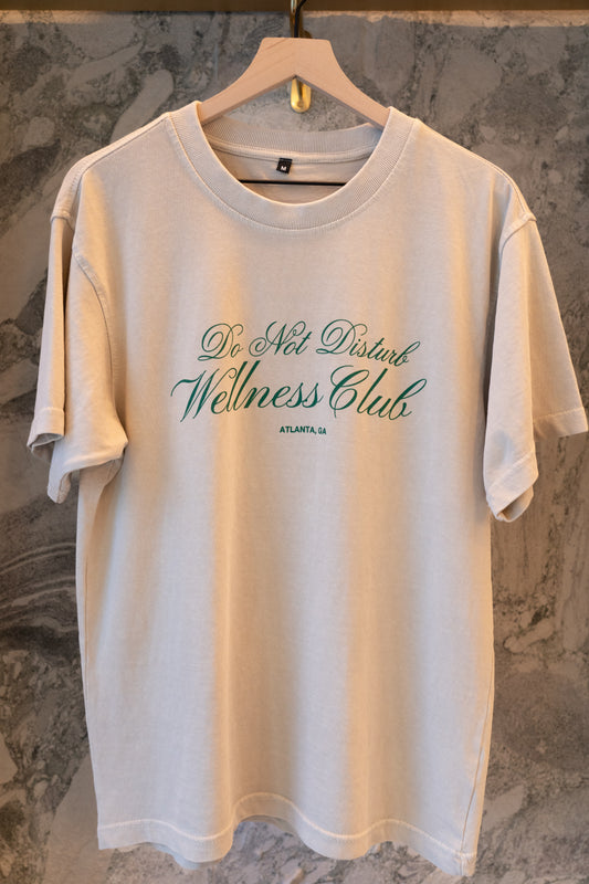 "WELLNESS CLUB" T-SHIRT