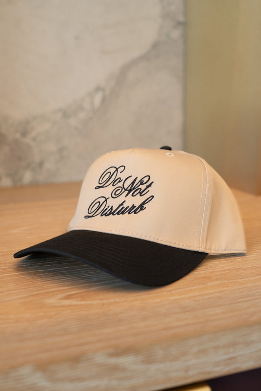 DND CURSIVE HAT (KHAKI) - SNAPBACK
